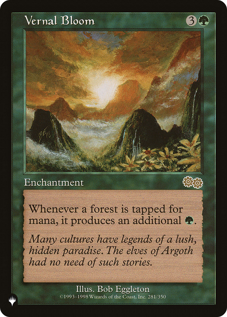 Vernal Bloom |  (USG-281) [The List]