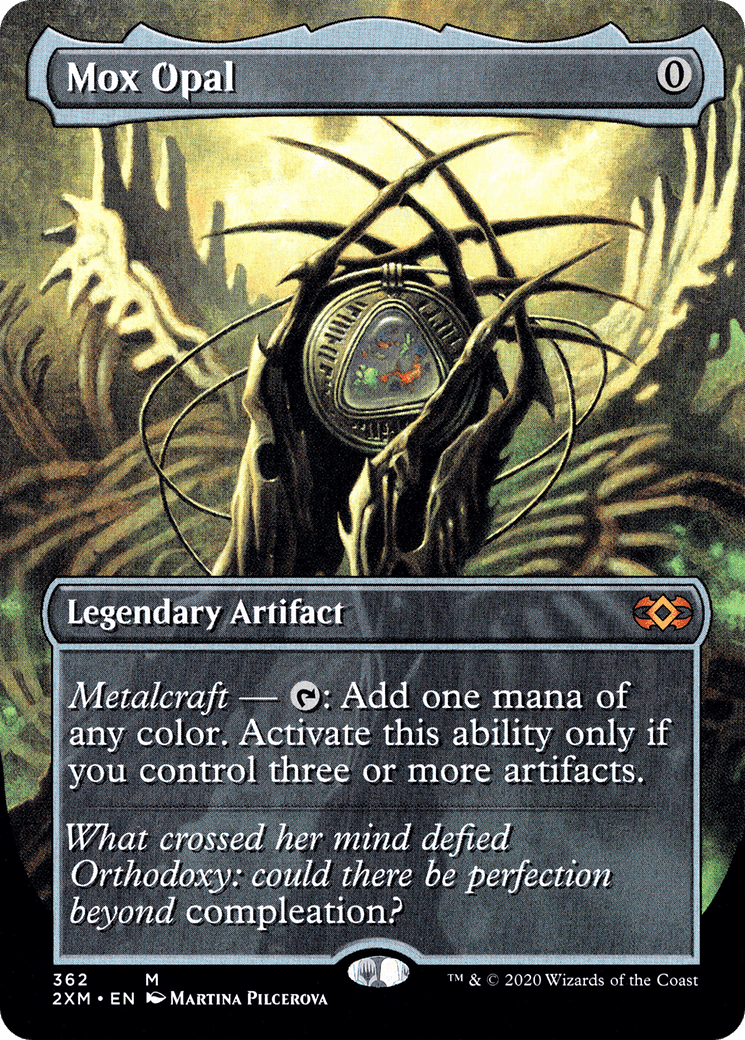 Mox Opal (Toppers) [Double Masters] Foil