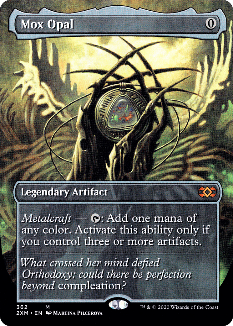 Mox Opal (Toppers) [Double Masters] Foil