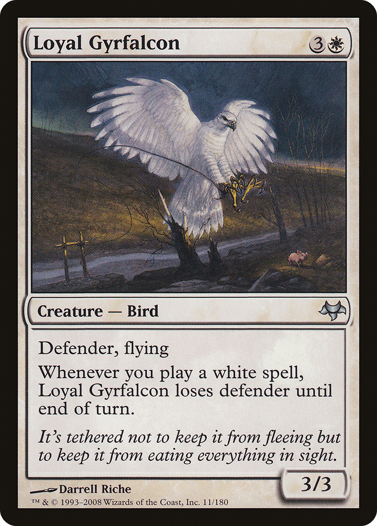 Loyal Gyrfalcon [Eventide] Foil
