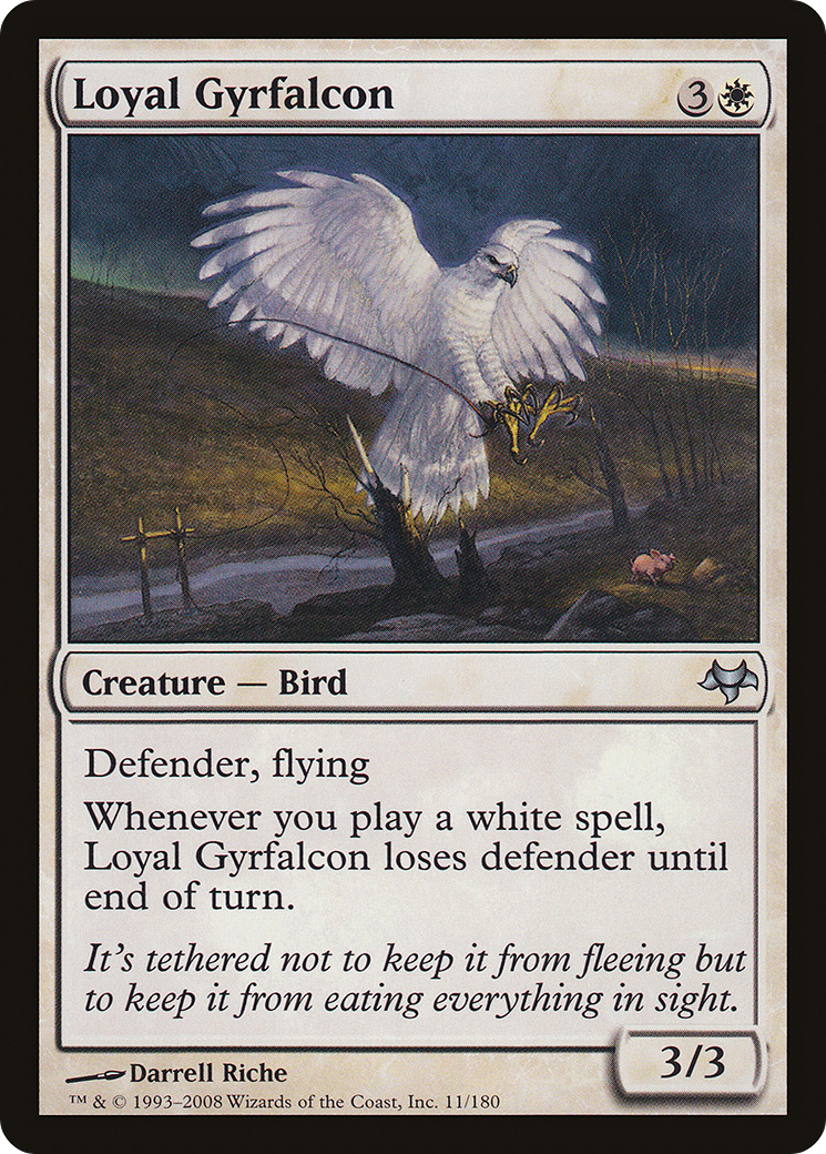 Loyal Gyrfalcon [Eventide] Foil