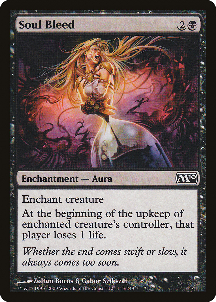 Soul Bleed [Magic 2010] Foil