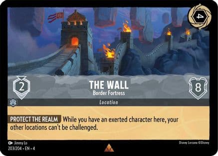 The Wall - Border Fortress (203/204) [Ursula's Return] Cold Foil