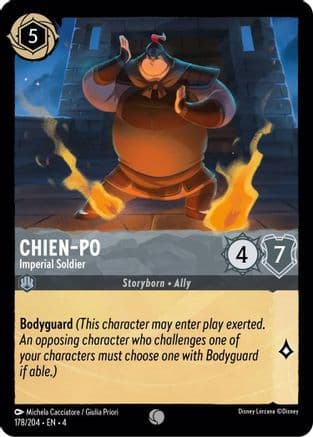 Chien-Po - Imperial Soldier (178/204) [Ursula's Return] Cold Foil