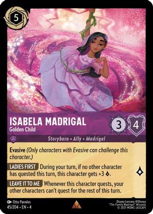 Isabela Madrigal - Golden Child (45/204) [Ursula's Return] Cold Foil