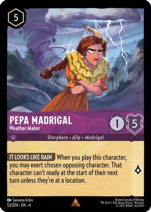 Pepa Madrigal - Weather Maker (53/204) [Ursula's Return] Cold Foil