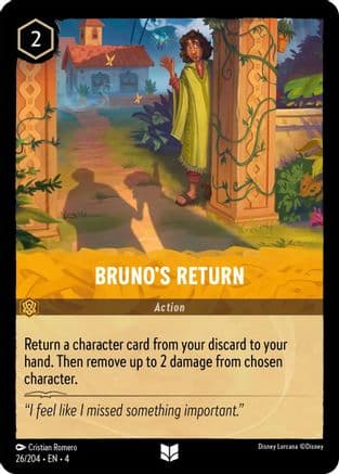 Bruno's Return (26/204) [Ursula's Return] Cold Foil