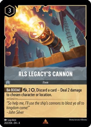 RLS Legacy's Cannon (202/204) [Ursula's Return] Cold Foil