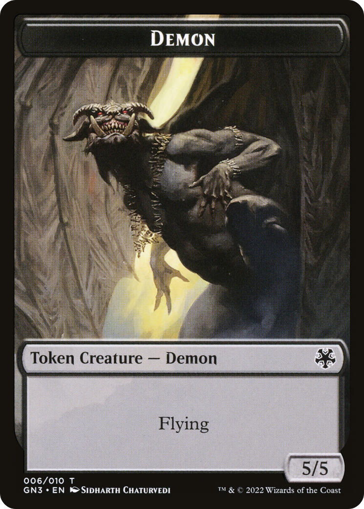 Demon (TGN3-006) - Game Night: Free-for-All Tokens Foil