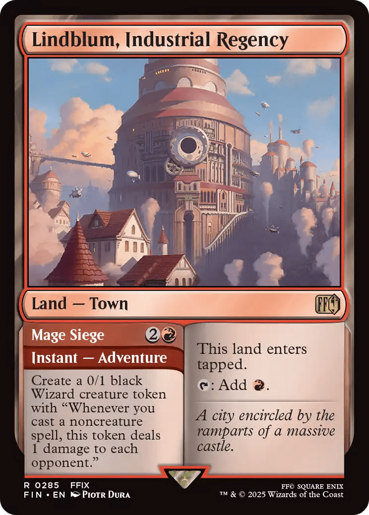 Lindblum, Industrial Regency (285) [FINAL FANTASY]  Foil