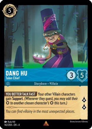 Dang Hu - Talon Chief (142/204) [Ursula's Return] Cold Foil