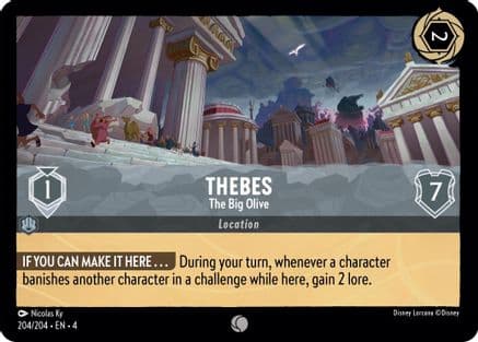 Thebes - The Big Olive (204/204) [Ursula's Return] Cold Foil