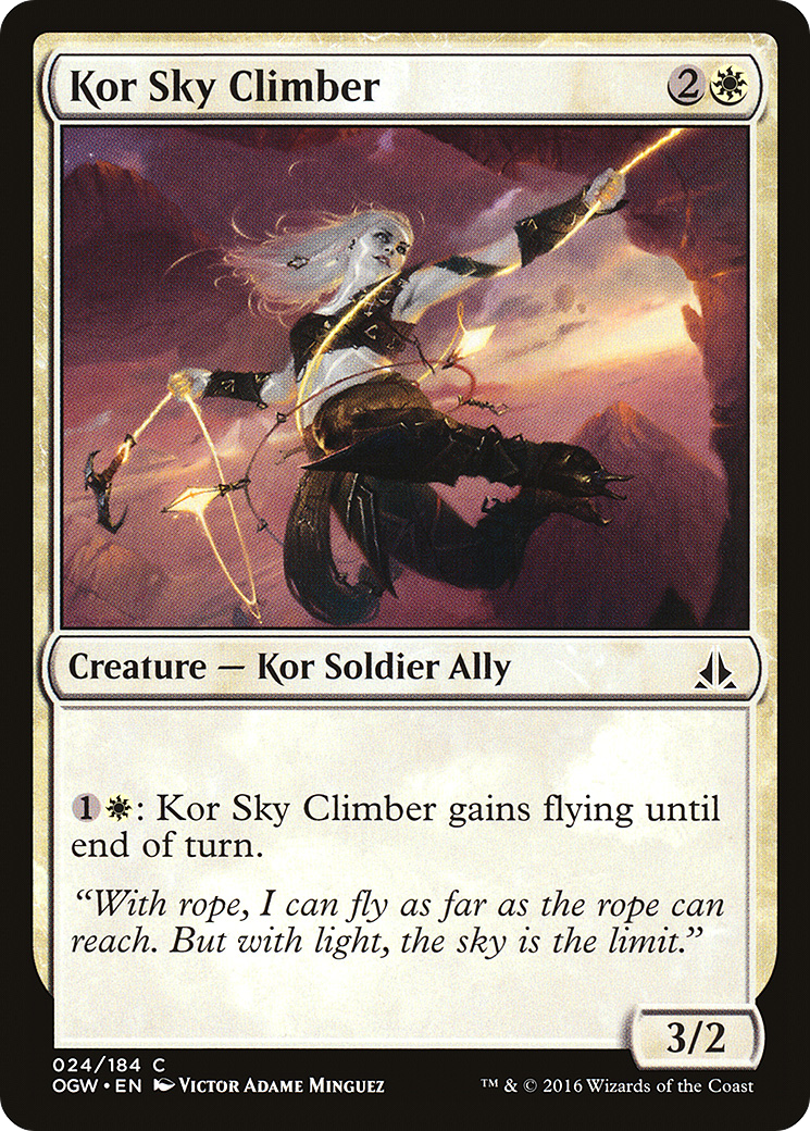 Kor Sky Climber [Oath of the Gatewatch] Foil