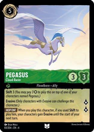 Pegasus - Cloud Racer (83/204) [Ursula's Return] Cold Foil