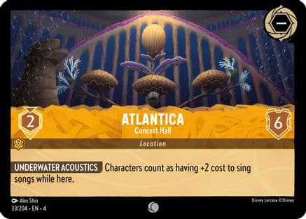 Atlantica - Concert Hall (33/204) [Ursula's Return] Cold Foil