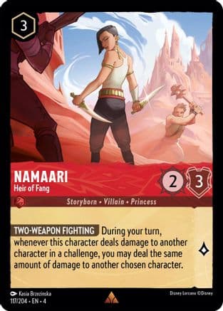 Namaari - Heir of Fang (117/204) [Ursula's Return] Cold Foil