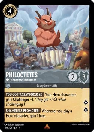 Philoctetes - No-Nonsense Instructor (190/204) [Ursula's Return] Cold Foil