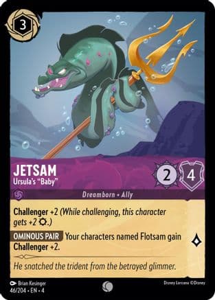 Jetsam - Ursula's "Baby" (46/204) [Ursula's Return] Cold Foil
