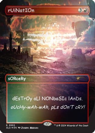 rUiNatIOn (Rainbow Foil) (9993) [Secret Lair Drop Series]  Foil