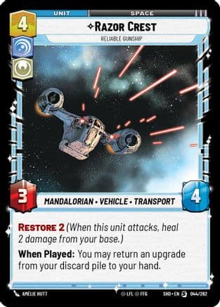 Razor Crest - Reliable Gunship |  (044/262)  [Shadows of the Galaxy]