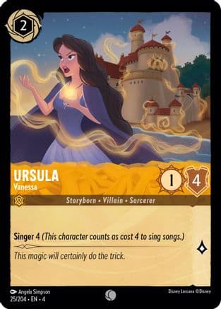 Ursula - Vanessa (25/204) [Ursula's Return] Cold Foil