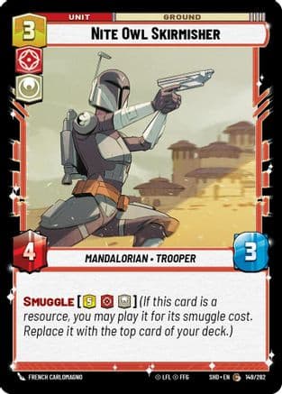 Nite Owl Skirmisher |  (149/262)  [Shadows of the Galaxy]