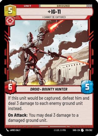 IG-11 - I Cannot Be Captured | Foil (170/262)  [Shadows of the Galaxy]
