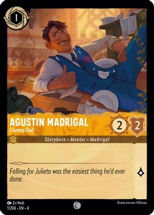 Agustin Madrigal - Clumsy Dad (1/204) [Ursula's Return] Cold Foil