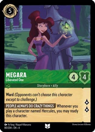 Megara - Liberated One (80/204) [Ursula's Return] Cold Foil