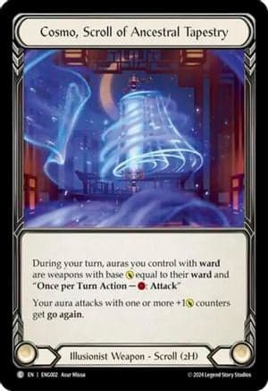 Cosmo, Scroll of Ancestral Tapestry (ENG002) - Blitz Deck: Part the Mistveil - Enigma