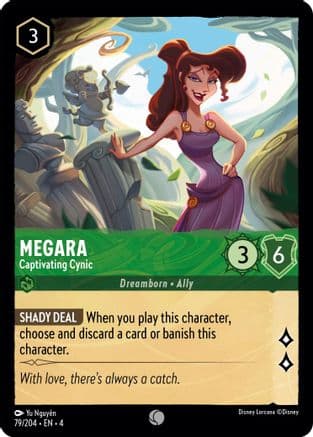 Megara - Captivating Cynic (79/204) [Ursula's Return] Cold Foil