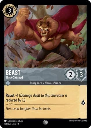 Beast - Thick-Skinned (176/204) [Ursula's Return] Cold Foil