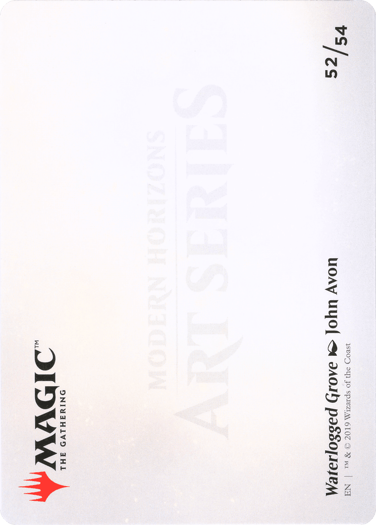 Waterlogged Grove // Waterlogged Grove (AMH1-052) - Modern Horizons Art Series (Borderless)