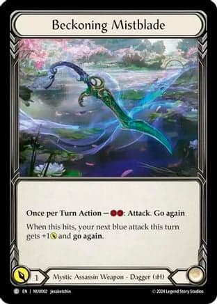 Beckoning Mistblade (NUU002) - Blitz Deck: Part the Mistveil - Nuu