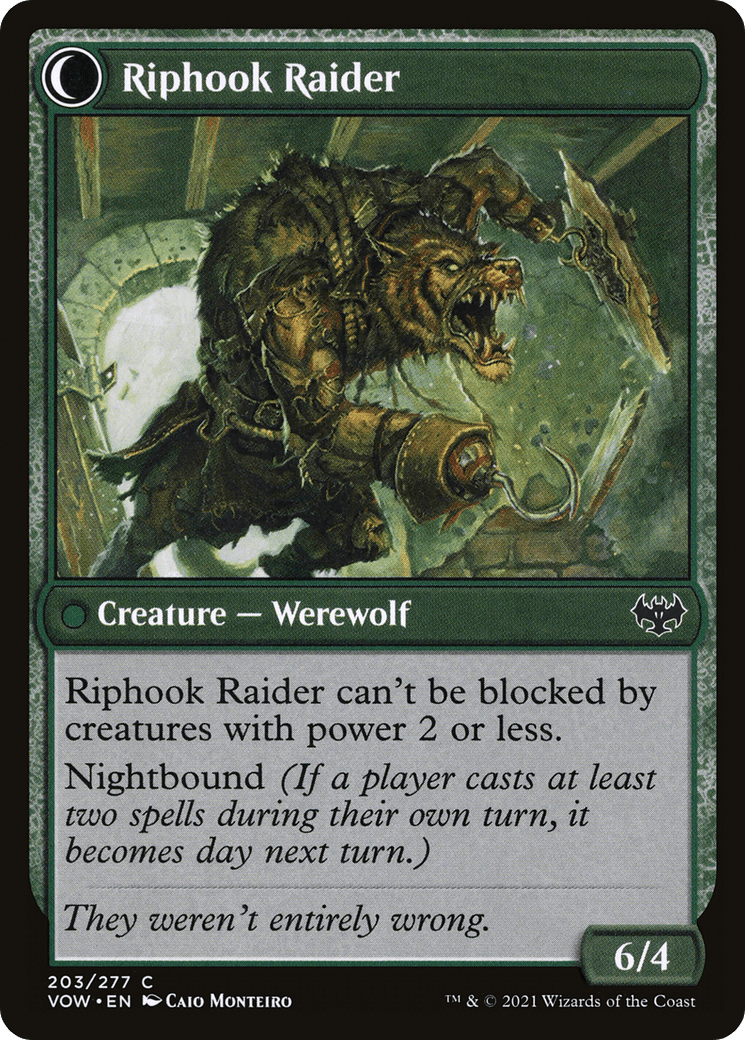 Hookhand Mariner // Riphook Raider (VOW-203) - Innistrad: Crimson Vow: (Double Faced Transform)