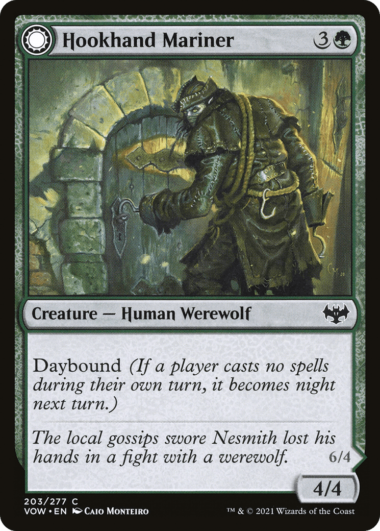 Hookhand Mariner // Riphook Raider [Innistrad: Crimson Vow] Foil