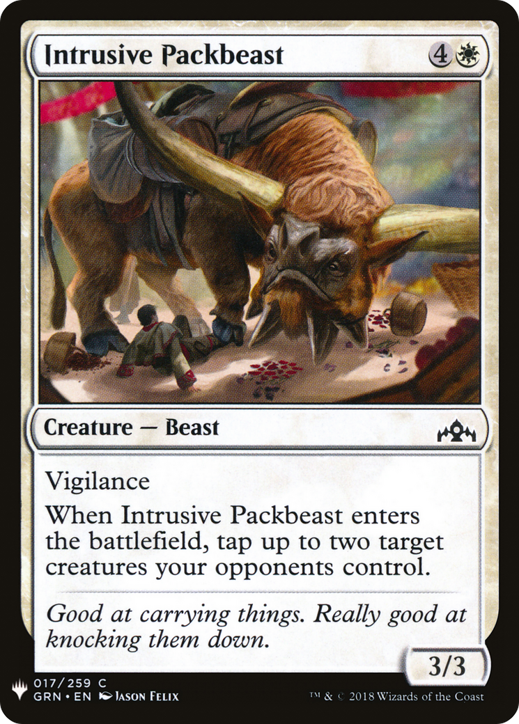 Intrusive Packbeast |  (GRN-17) [The List]