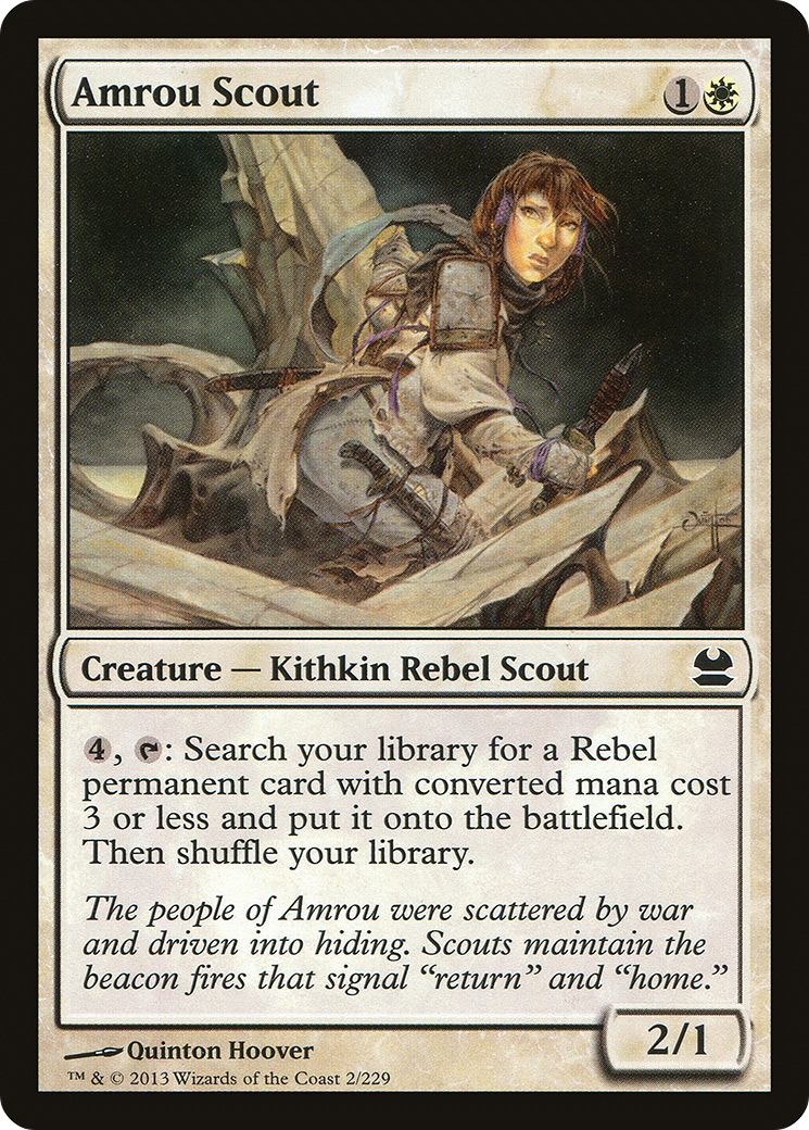 Amrou Scout [Modern Masters] Foil