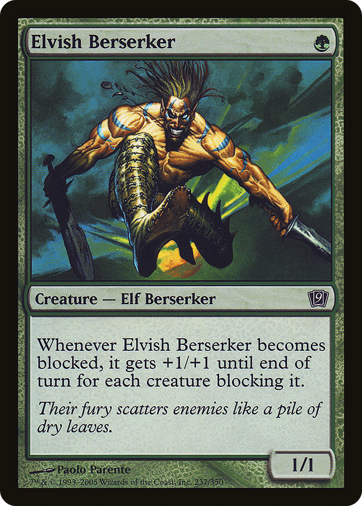 Elvish Berserker [Ninth Edition]