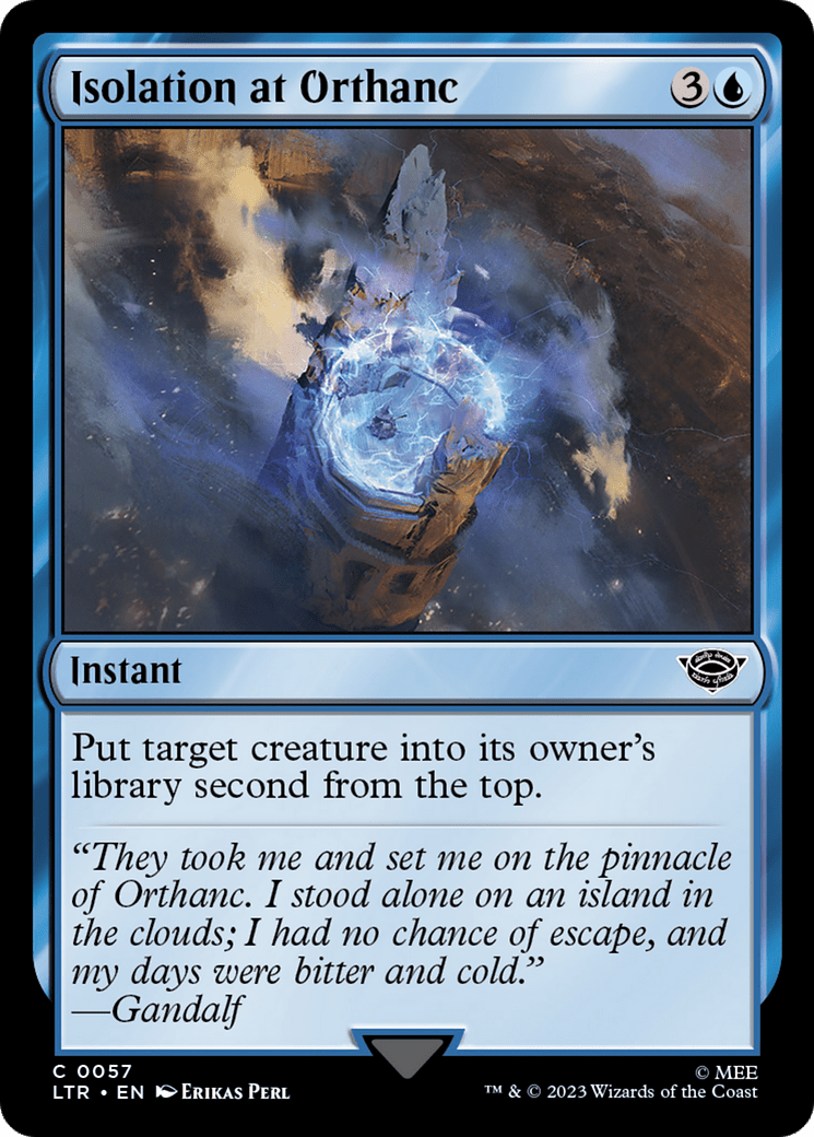Isolation at Orthanc [The Lord of the Rings: Tales of Middle-Earth] Foil