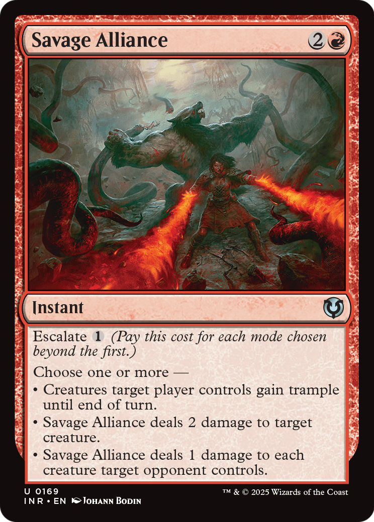 Savage Alliance (-169) [Innistrad Remastered]