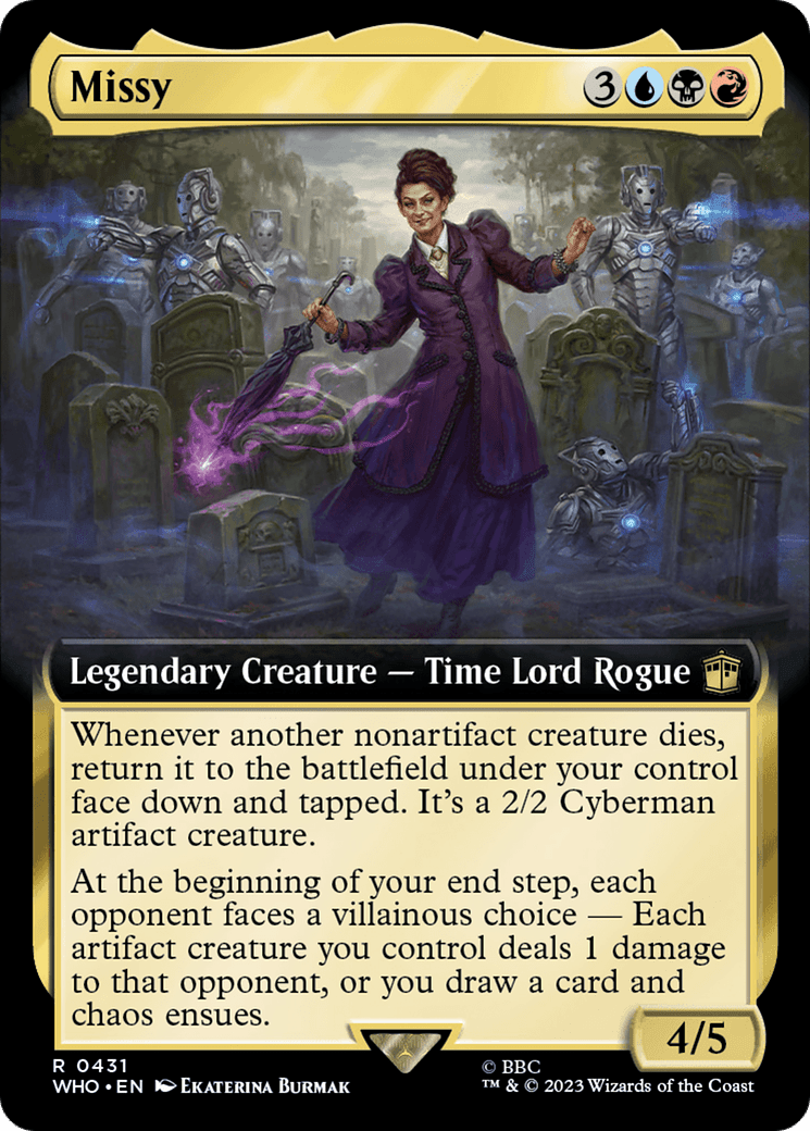 Missy (Extended Art) [Doctor Who] Foil