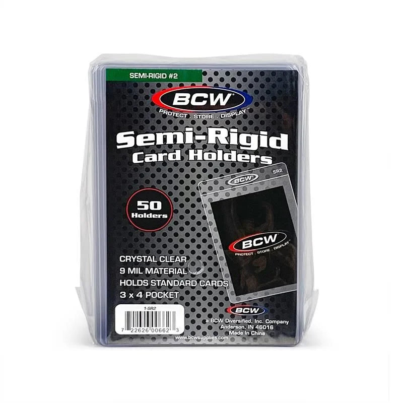 BCW | Semi-Rigid Card Holder (50ct)