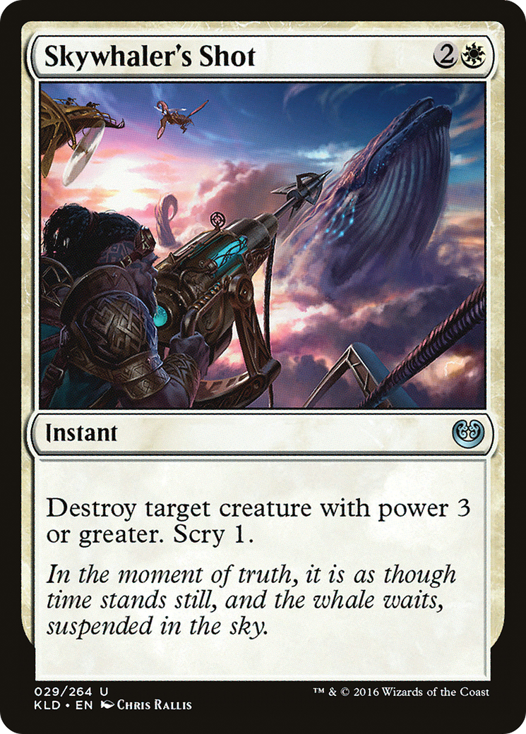 Skywhaler's Shot [Kaladesh] Foil