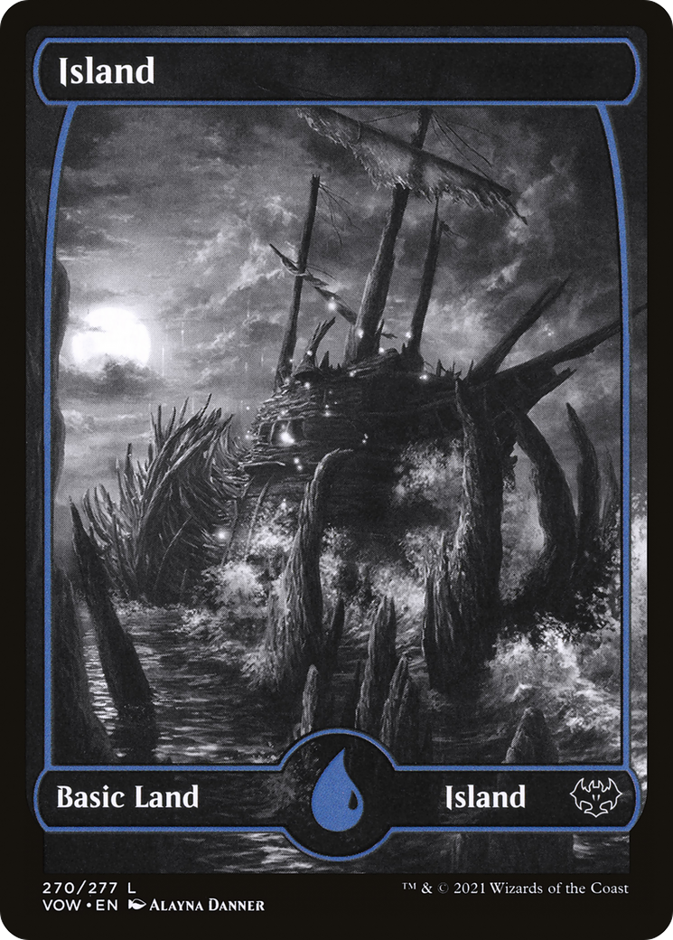 Island (270) [Innistrad: Crimson Vow] Foil