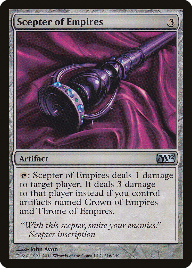 Scepter of Empires [Magic 2012] Foil