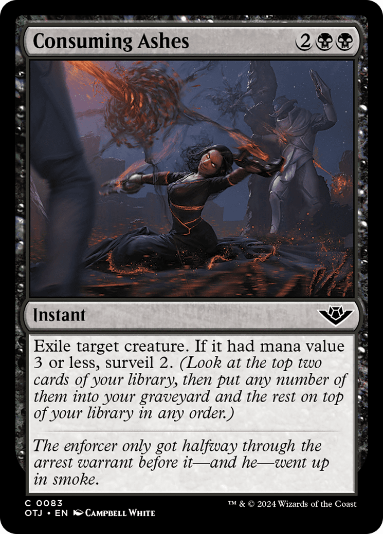 Consuming Ashes [Outlaws of Thunder Junction] Foil