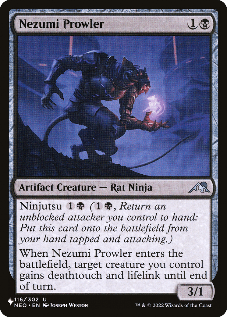 Nezumi Prowler |  (NEO-116) [The List]
