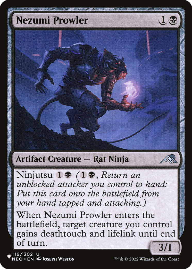 Nezumi Prowler |  (NEO-116) [The List]