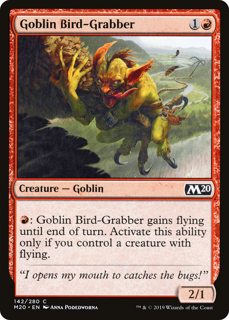 Goblin Bird-Grabber [Core Set 2020] Foil